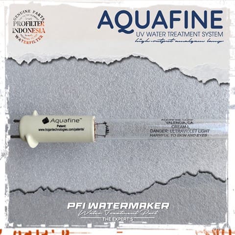 Aquafine UV lamp water treatment system Aquafine UV lamp water treatment system